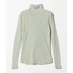 ショッピングシルク tシャツ 「Steven Alan」コットン シルク リブ タートルネック プルオーバー レディース