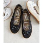 ショッピングMINNETONKA 「Minnetonka」 フラットパンプス 5 ブラック レディース