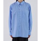 「ENOF」 長袖シャツ L ブルー レ