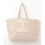 「IACUCCI」 ソルベット バカンツァ トートバッグ「磯部安伽コラボ」 - ベージュ レディース