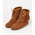 ショッピングMINNETONKA 「Minnetonka」 フリンジブーツ US6 ブラウン レディース
