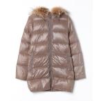 「DUVETICA」 ダウンコート 38 ブラウン レディース