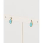 ショッピングターコイズ 「cui-cui」 ピアス（両耳用） FREE ターコイズブルー レディース