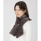 ショッピングブラックレーベル マフラー ストール フェイクファーティペット レディース