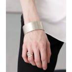 「NANO universe」 バングル FREE シルバー メンズ