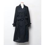「Rose Tiara」 トレンチコート 46 ネイビー レディース