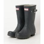 「HUNTER」 レインブーツ - ネイビー レディース