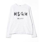 「MSGM」 スウェットカットソー L 