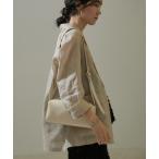 ショッピング雑誌掲載 「SALON adam et rope'」 ショルダーバッグ FREE キナリ レディース