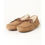 「UGG」 モカシンシューズ 25cm ベージュ レディース