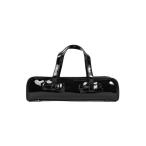 ショッピングエナメルバッグ 「Narcissus」 ハンドバッグ FREE ブラック レディース