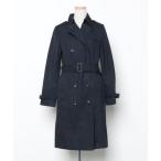 [NATURAL BEAUTY BASIC] тренчкот MEDIUM темно-синий женский 