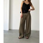 [CANAL JEAN] брюки-чинос MEDIUM хаки женский 