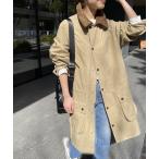 ショッピング古着 「Barbour」 コート 34 ベージュ レディース