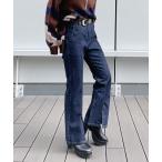 「PAGEBOY」 ブーツカットデニムパンツ 26inch インディゴブルー レディース