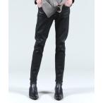 ショッピングスキニー 「GalaabenD」 スキニーデニムパンツ L ブラック メンズ