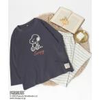 パジャマ ルームウェア PEANUTS SNOOPY（ピーナッツ スヌーピー）キャラクタープリントスウェットトレーナー×イージーパンツ セットアップ/