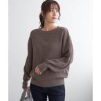 ニット セーター ラメスパンコールニットプルオーバー レディース