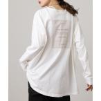 ショッピングTIB tシャツ Arinomama ラベルPTパッチワークドロストロンT　ピグメント加工 レディース