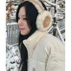 耳当て イヤーマフ 「日本未発売/WEB限定」MUCENT(ムセント)/刺しゅう入り 折り畳み式 ムートン ファー イヤーマフ/BEAR FUR EA
