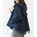 マウンテンパーカー ウインドブレーカー エステルツイルバックチュールマウンテンパーカー レディース