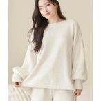 パジャマ ルームウェア 「P.snow」ボートネックトップス レディース