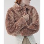 ショッピングファーファ ブルゾン アウター エコファージャケット レディース