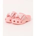 ショッピングクロックス キッズ サンダル crocs クロックス 18-21 CLASSIC BOW CLOG K PWP キッズクラシックボウクロッグ 211886-78U POW