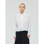 ブラウス シャツ mizuiro ind ピンタックカラーシャツ レディース