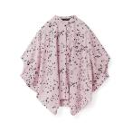 ブラウス シャツ mizuiro ind プリントスタンドカラーコクーンシャツ レディース