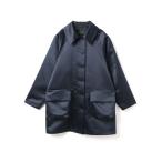 コート アウター mizuiro ind サテンドルマンコート レディース