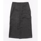 スカート ツイードペインタータイトスカート