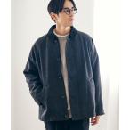 コート ジャケット ウールブレンドツイルジャケット メンズ