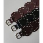  ремень [ IMARI /i Мали ] заклепки в форме сердечка кожаный ремень # _ женский мужской 