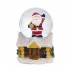 インテリア スノードームログハウスクリスマス