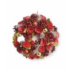 ショッピングリース インテリア グレイスリース　ローズクリスマスGR25