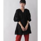 [LOWRYS FARM] 7 минут рукав туника FREE черный женский 