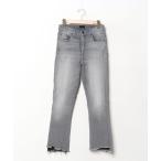 「MOTHER DENIM」 ブーツカットデニムパンツ 25 ブラック レディース