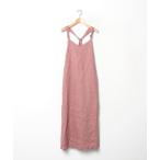 「SLOBE IENA」 サロペットスカート 38 ブラウン レディース