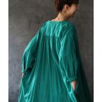 「soulberry」 長袖ブラウス L グリーン レディース