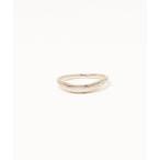 「ete」 リング 11号 ピンクゴールド レディース