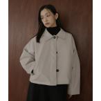 レザージャケット ライダース 襟ボアフェイクレザー中綿ブルゾン レディース