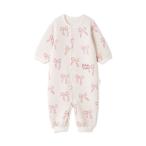 ショッピングロンパース ベビー服 ロンパース 「販路限定」「BABY」新生児キルティング2WAYオール