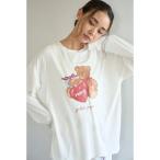 パジャマ ルームウェア フェイバリットワンポイントロンT レディース