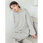 パジャマ ルームウェア 裏毛パーカ レディース