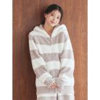 パジャマ ルームウェア ジェラート２ボーダーパーカ レディース