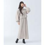 ワンピース カットコール レイヤード ワンピース（セットアイテム）