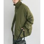 ショッピング旅行 ブルゾン アウター 中綿 リブカラーブルゾン レディース