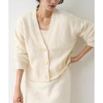 ショッピングショート カーディガン シャギーショートニットカーディガン レディース