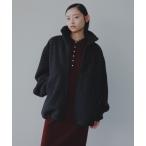 ブルゾン アウター 「セットアップ対応」ブラッシュドメルトンブルゾン レディース